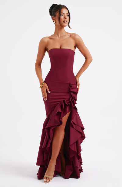 Vasileia - Off Shoulder Maxi Dress
