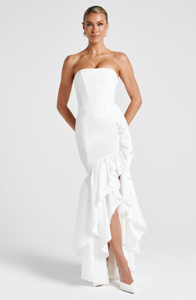 Vasileia - Off Shoulder Maxi Dress