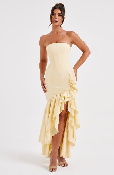 Vasileia - Off Shoulder Maxi Dress