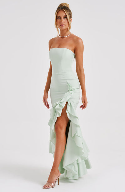 Vasileia - Off Shoulder Maxi Dress