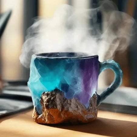 CrystalMug - Mineral Crystal Coffee Mugs