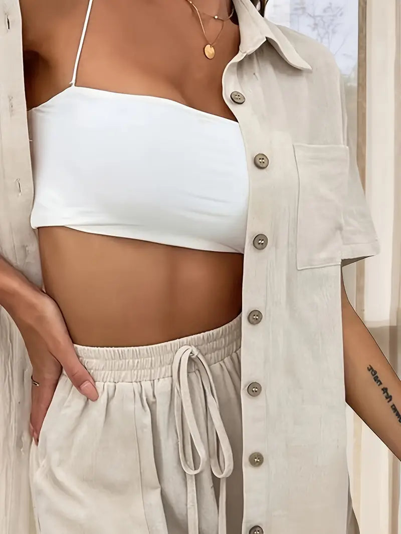 Fani - Elegant Summer Two Piece Set