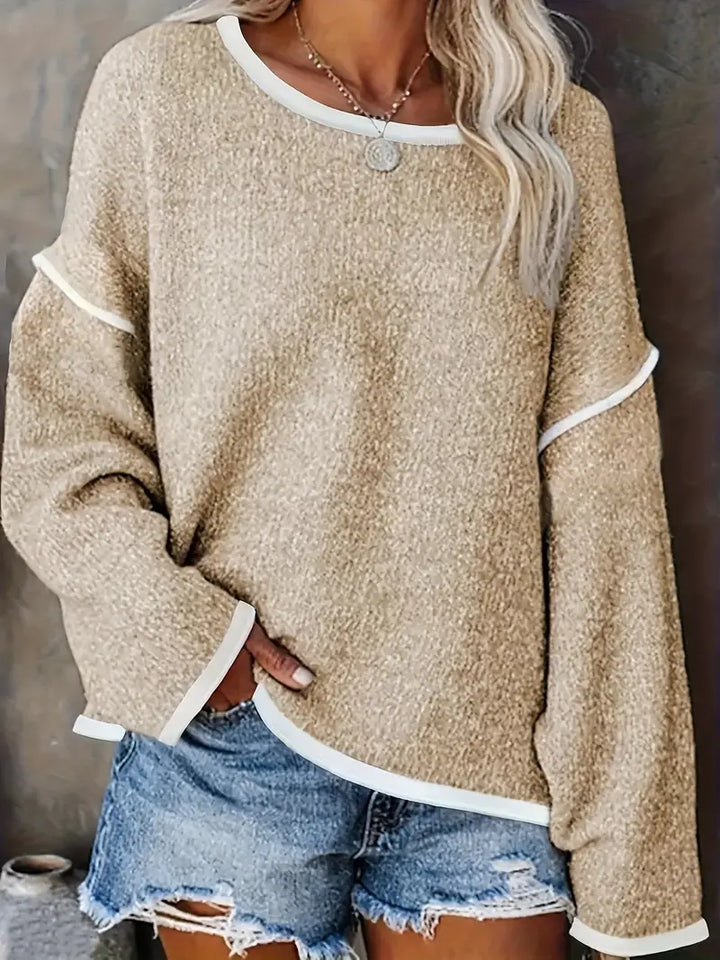 Giselda - Round Neck Knitted Sweater