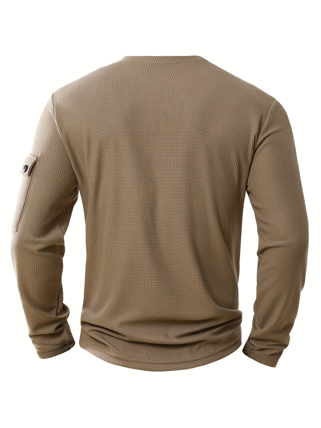 Wladimir - Long Sleeve Polo Shirt With Button And Pocket