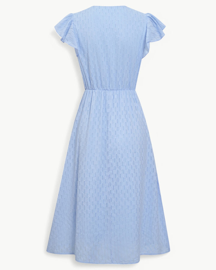Julieta - Midi Dress With Ruffle Sleeve