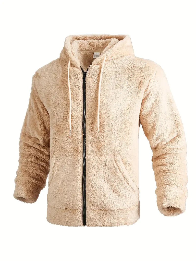 Ushakov - Casual Long Sleeve Hoodie With Zipper