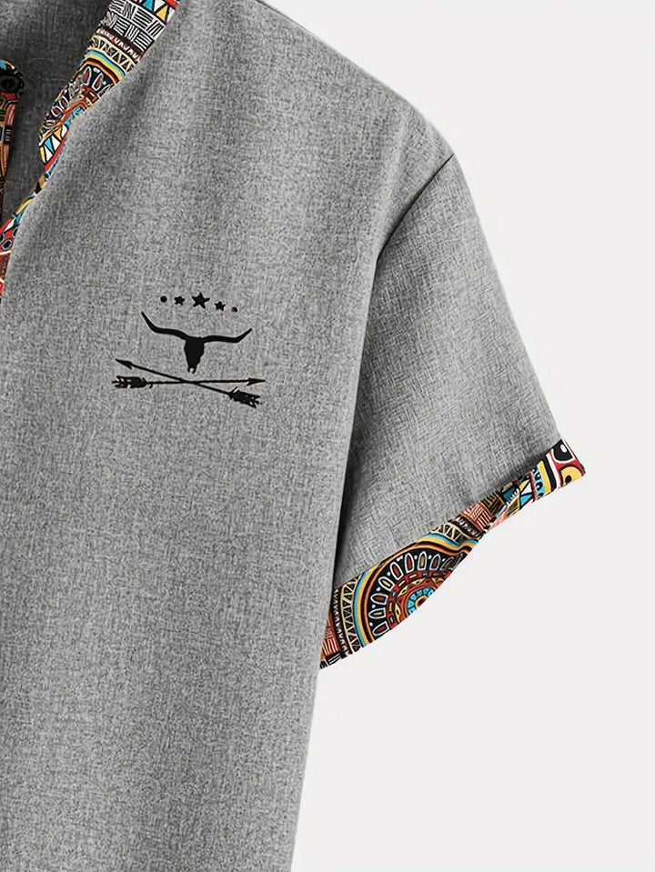 Murat - Elegant Short Sleeve Shirt