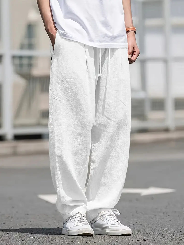 Kirk - Breathable Cotton Pant With Pockets