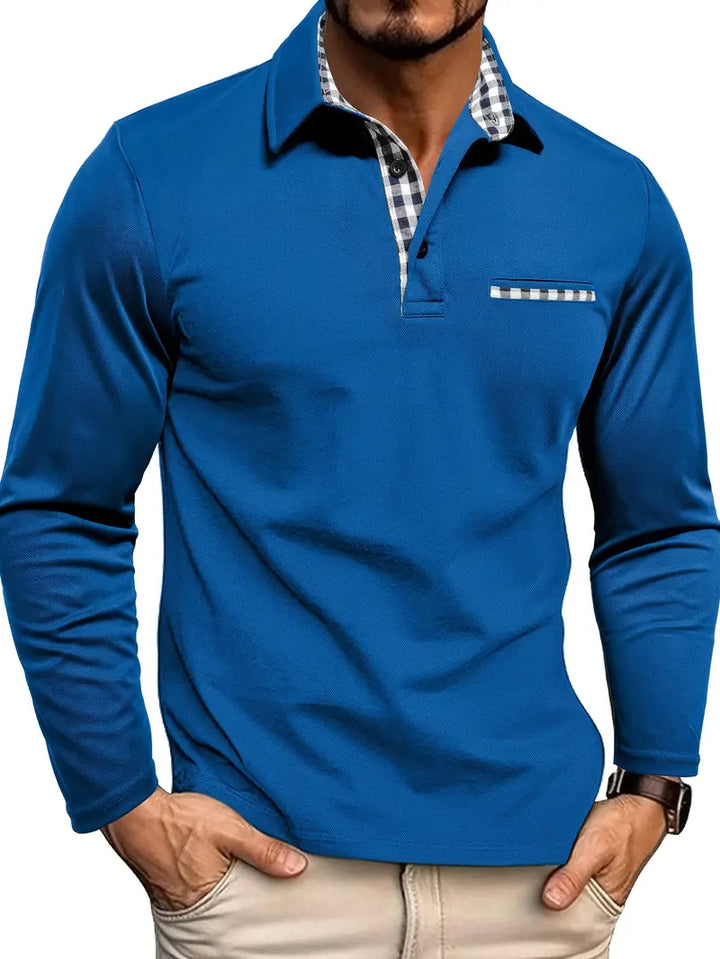Reynaldo - Long Sleeve Polo Shirt