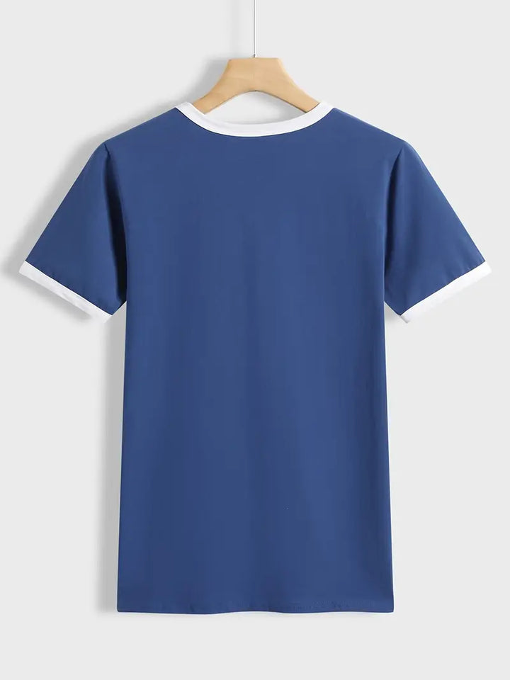 Kisara - Casual Short Sleeve T-Shirt