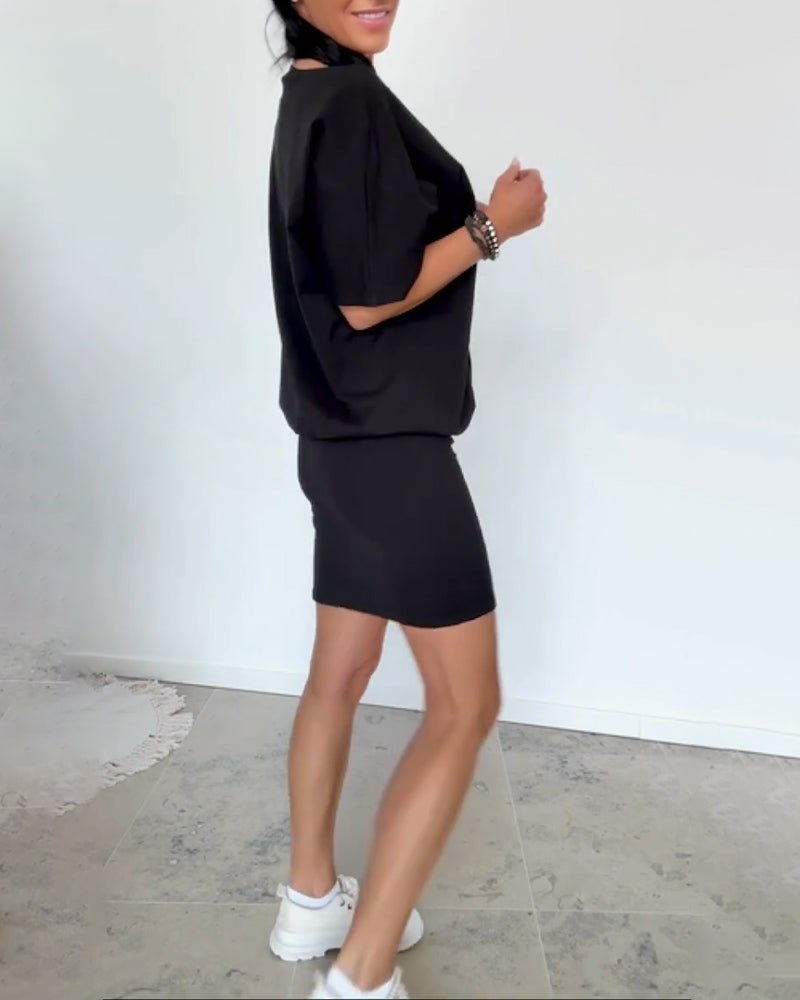 Ulrika - Short Sleeve Mini Dress