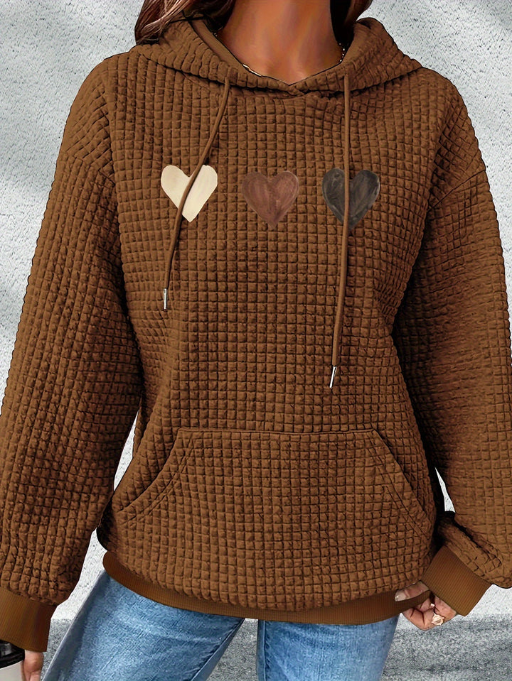 Urmela - Casual Polyester Hoodie With Pockets