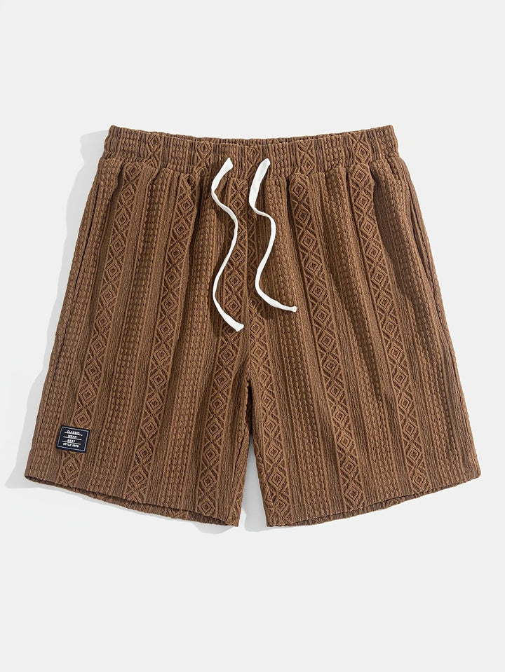 Andrew - Adjustable Drawstring Waist Shorts