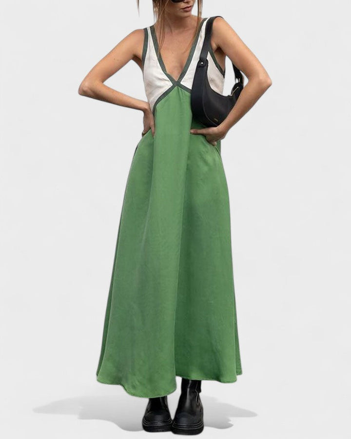 Vida - Elegant Sleeveless Long Dress
