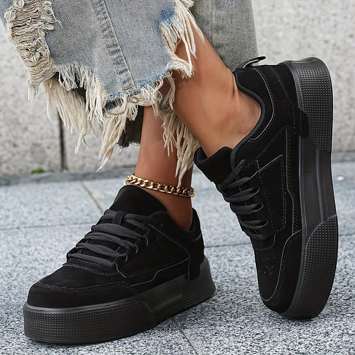 Namira - Lace Up Sneakers With Round Toe