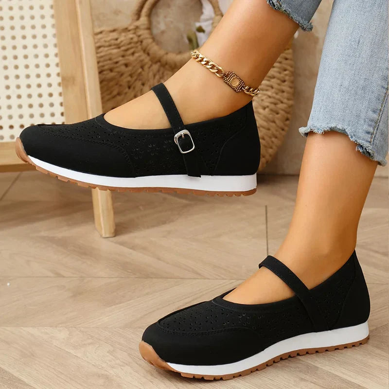 Jewell - Breathable Orthopedic Leather Shoes