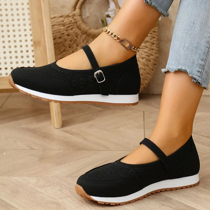 Jewell - Breathable Orthopedic Leather Shoes