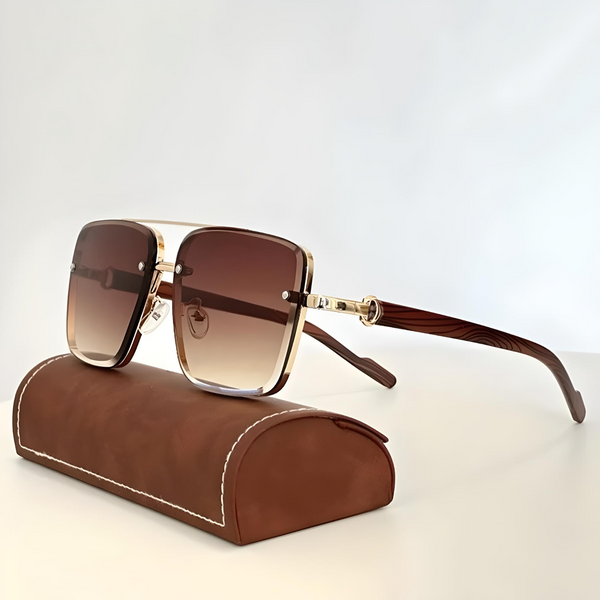 VintEdge - Retro Square Sunglasses