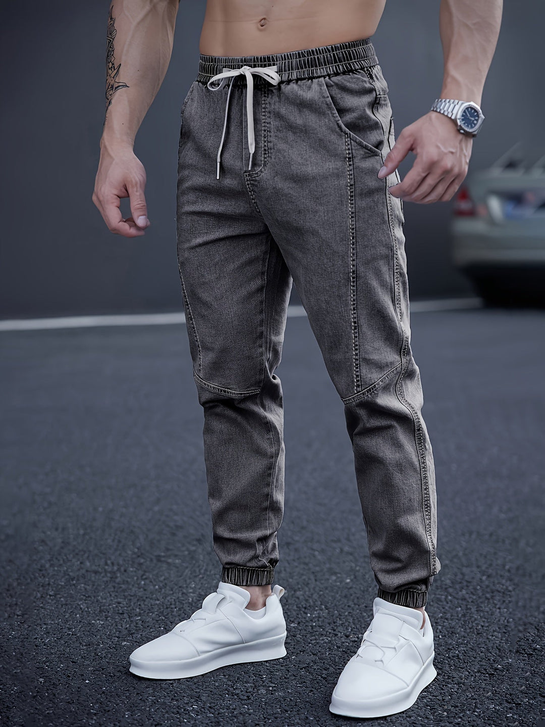 Trent - Cargo Pants With Side Pockets