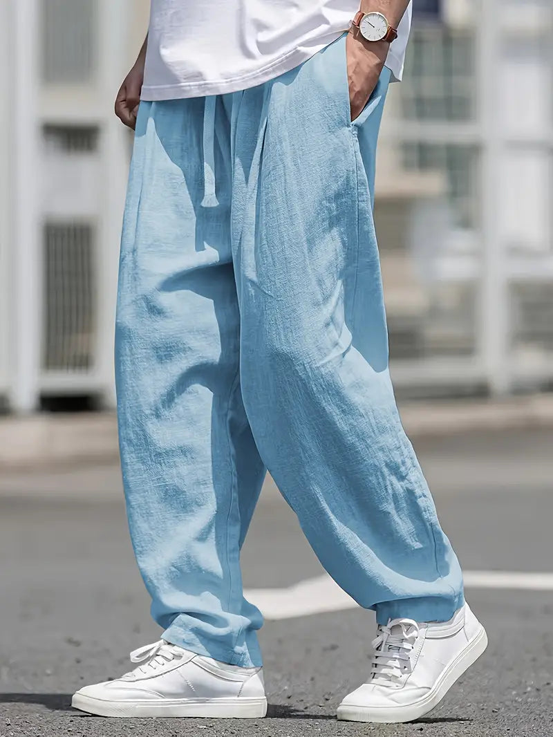 Kirk - Breathable Cotton Pant With Pockets