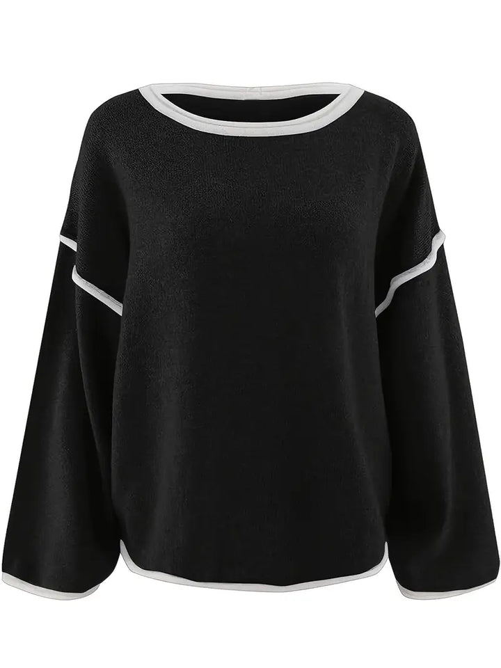 Giselda - Round Neck Knitted Sweater