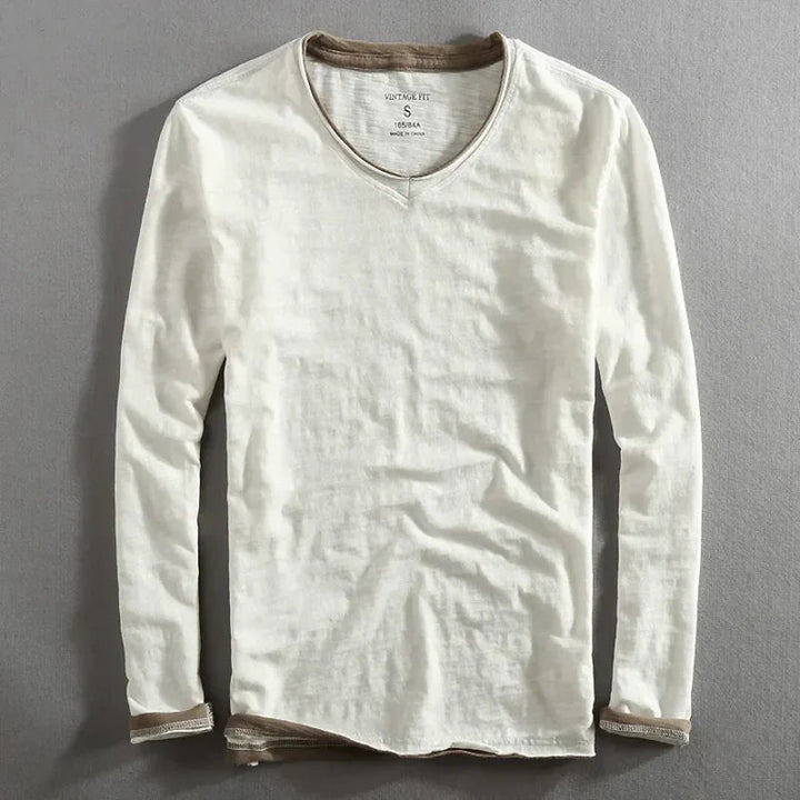 Roderick - Cotton Long Sleeve Shirt