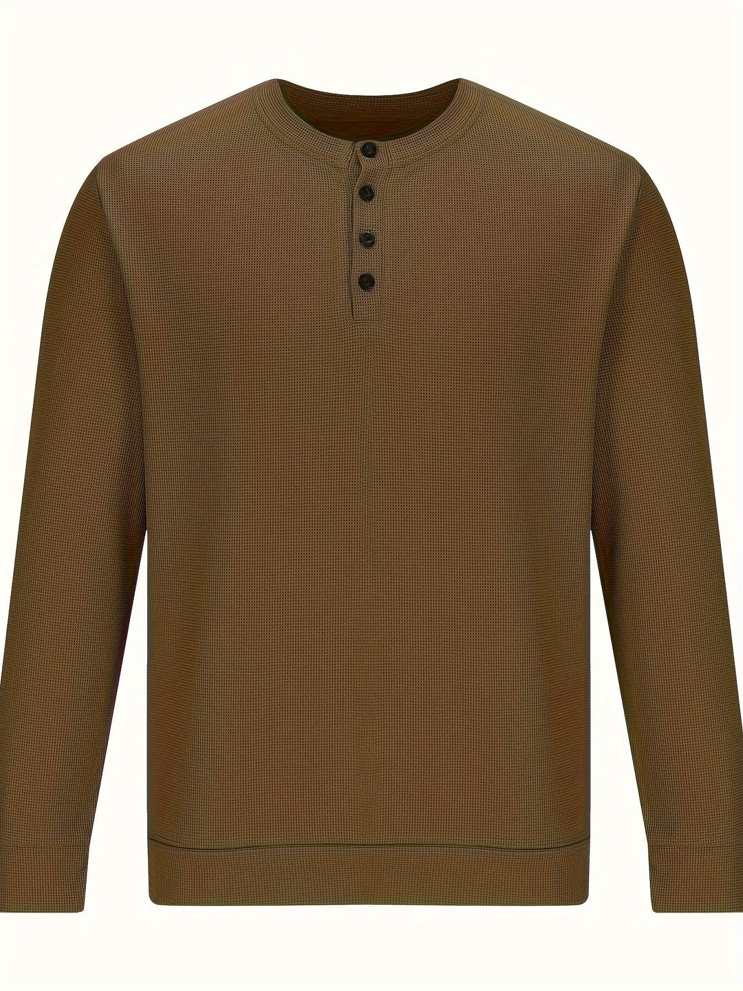 Renaud - Waffle Long Sleeve Shirt