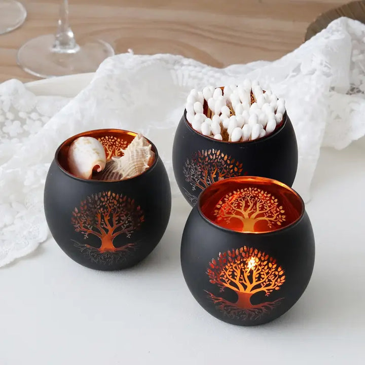 GlowRoot - Tree of Life Candle Holder Set