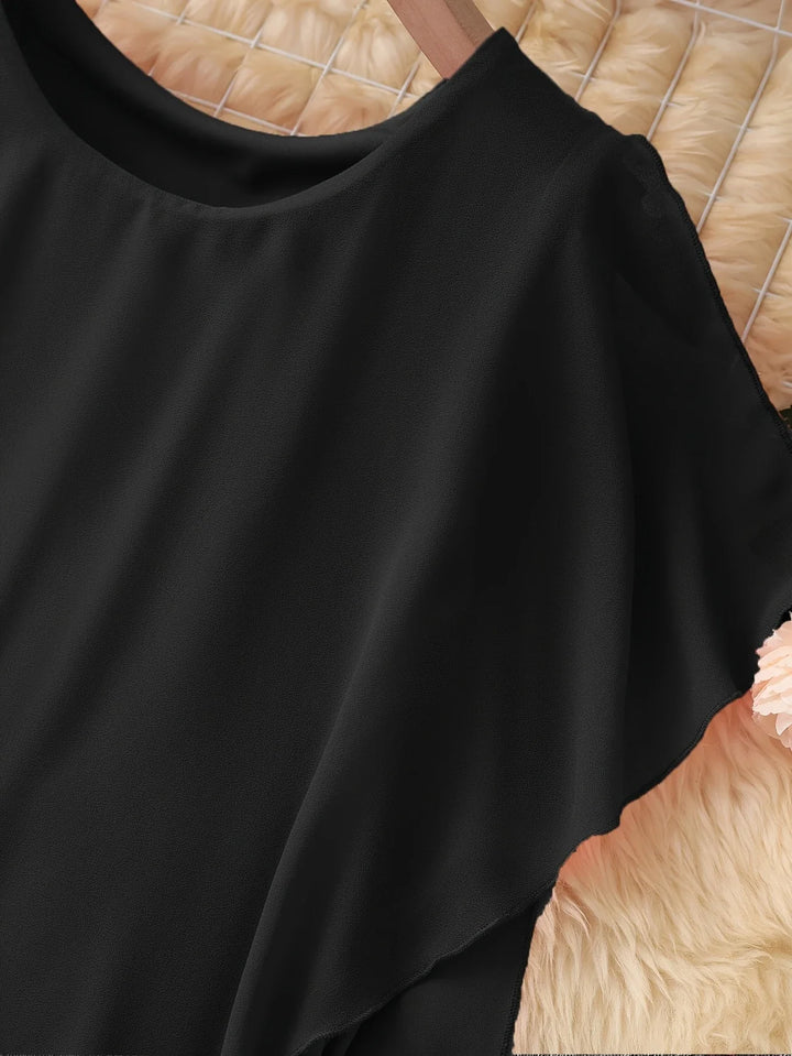 Maren - Elegant Midi Dress With Sleeveless