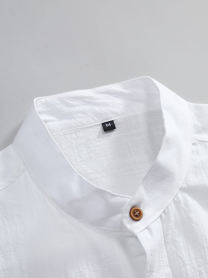 Tejada - Casual Cotton Shirt With Pocket