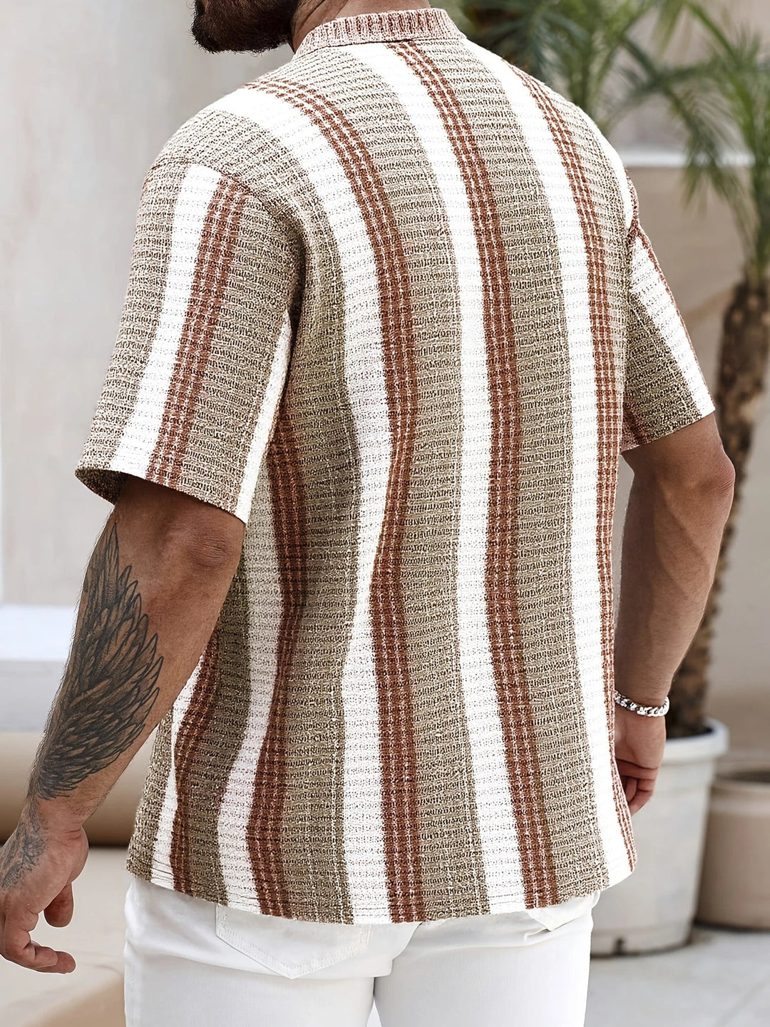Avram - Casual Striped Shirt With Buttons