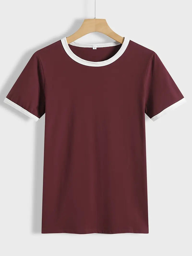 Kisara - Casual Short Sleeve T-Shirt
