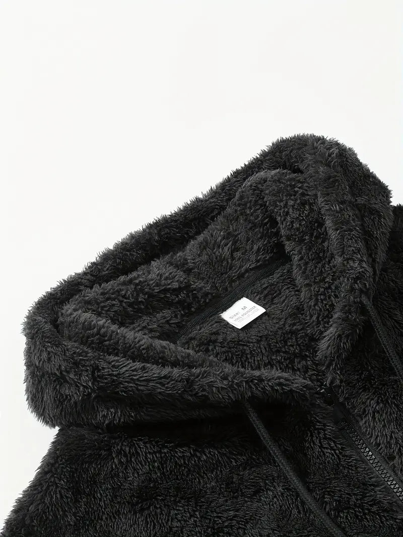 Ushakov - Casual Long Sleeve Hoodie With Zipper