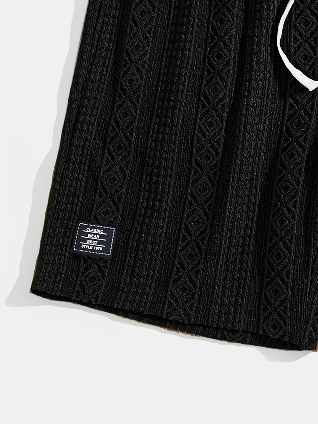 Andrew - Adjustable Drawstring Waist Shorts