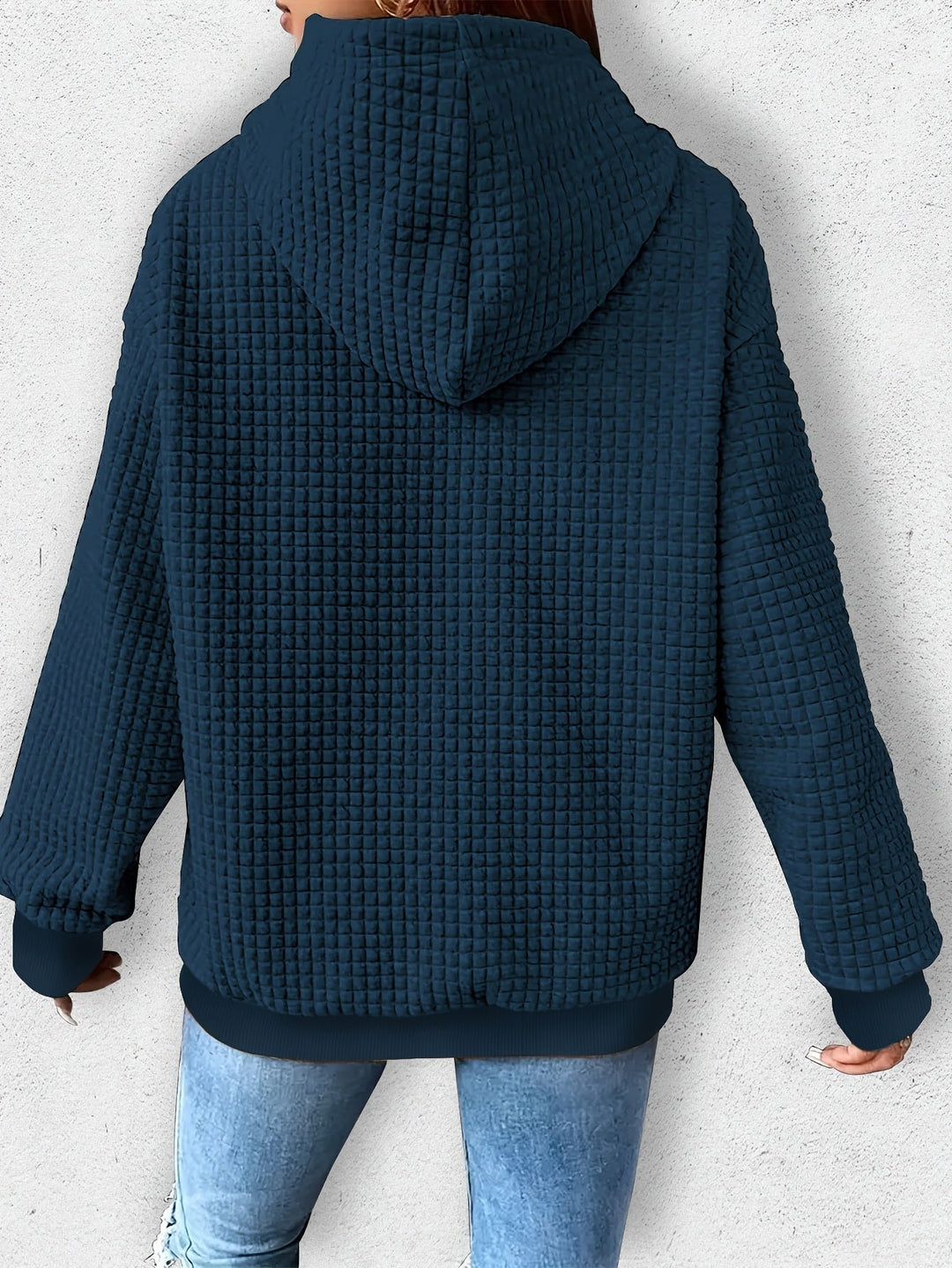 Urmela - Casual Polyester Hoodie With Pockets