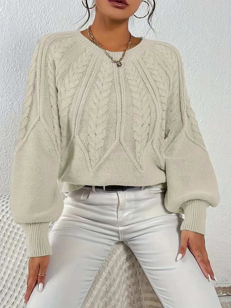 Özden - Elegant Long Sleeve Sweater