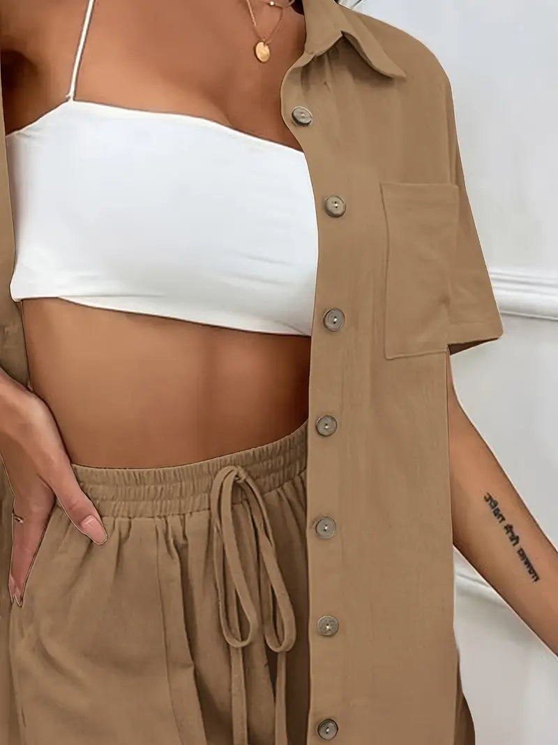 Fani - Elegant Summer Two Piece Set