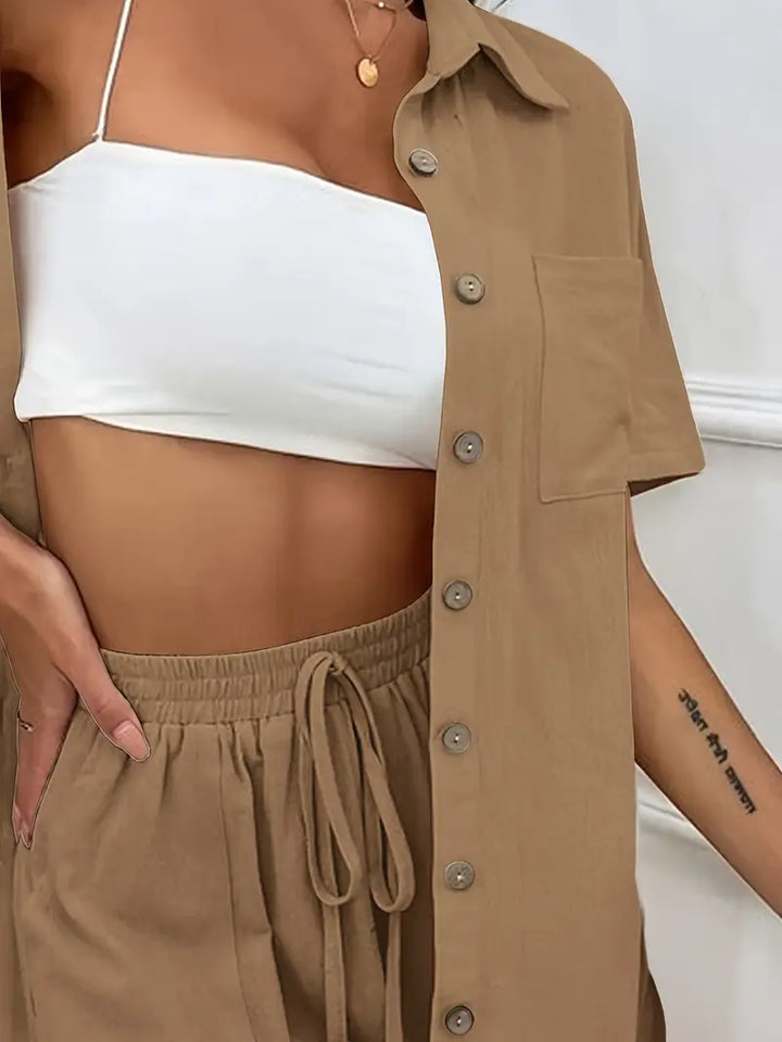 Fani - Elegant Summer Two Piece Set