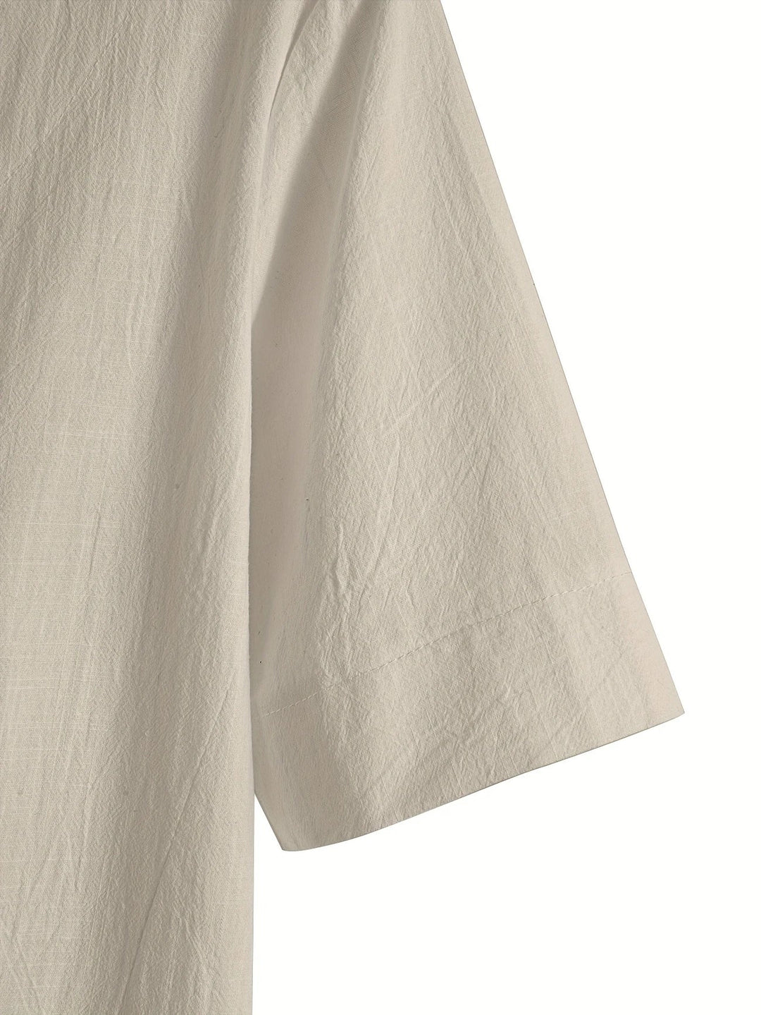 Mattea - Casual Loose Fitting Top With V Neck