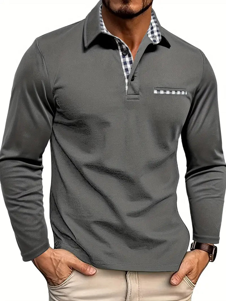 Reynaldo - Long Sleeve Polo Shirt