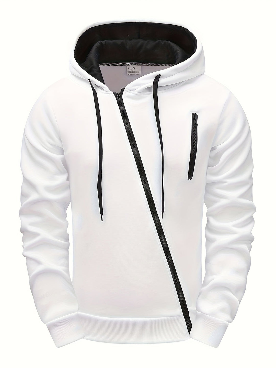Hendro - Casual Long Sleeve Zipper Hoodie
