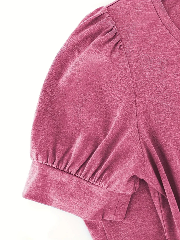 Kizzy - Breathable Petal Sleevee T-Shirt