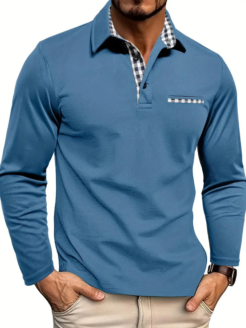Reynaldo - Long Sleeve Polo Shirt