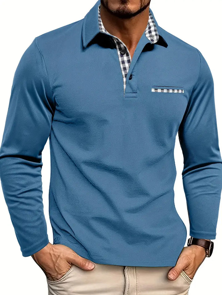 Reynaldo - Long Sleeve Polo Shirt