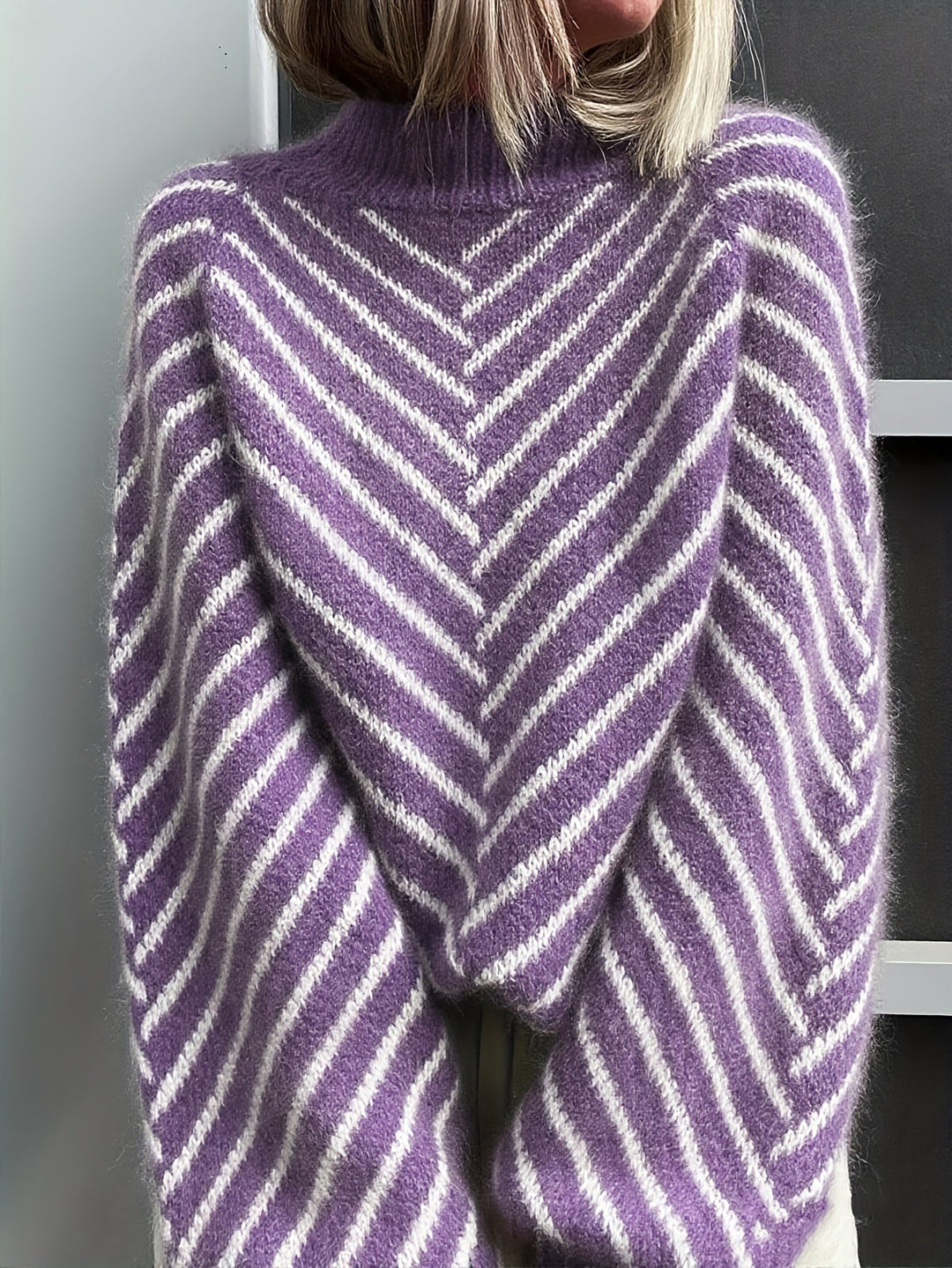 Klarysa - Casual Long Sleeve Knitted Sweater