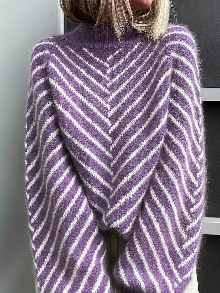 Klarysa - Casual Long Sleeve Knitted Sweater