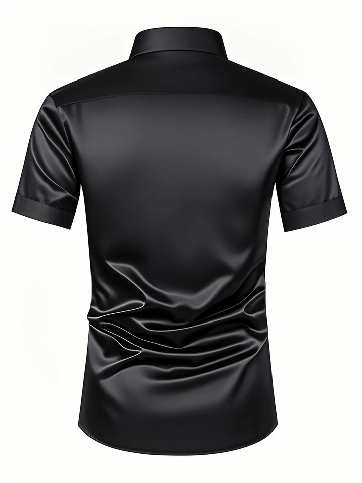 Ezra - Elegant Slim Fit Shirt With Button