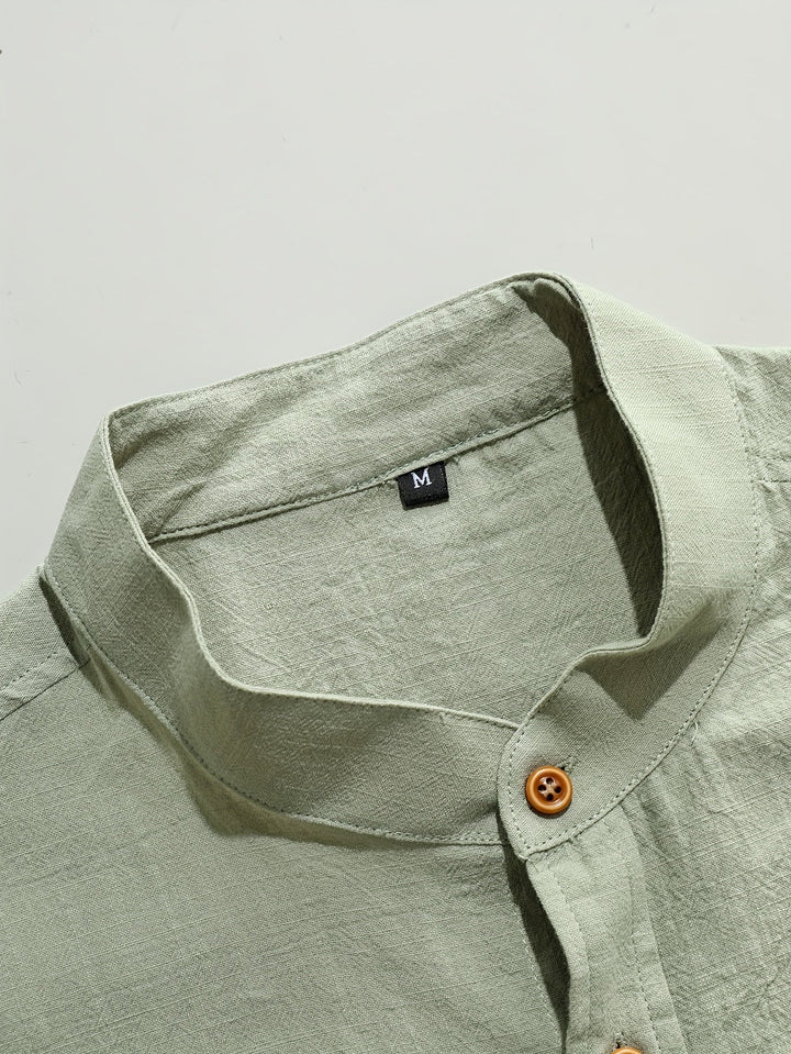 Tejada - Casual Cotton Shirt With Pocket