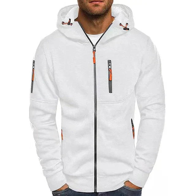 Clark – Hooded Cardigan With Zipper