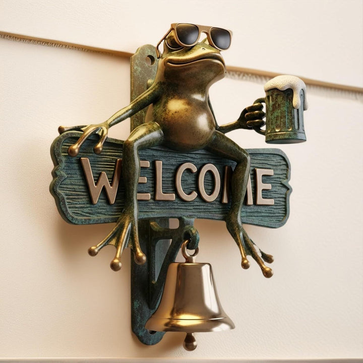 ToadTapper - Chilled Frog Welcome Door Bell